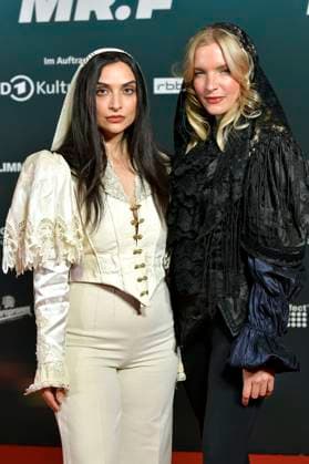 Aylin Öcal and Bea Brocks at the premiere of the documentary film The Talented Mr F at the cinema in theKulturBrauerei Berlin, 23 09 2025 Foto:xM.xBehrensx xFuturexImagex mister_5926