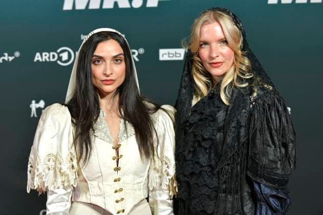 Aylin Öcal and Bea Brocks at the premiere of the documentary film The Talented Mr F at the cinema in theKulturBrauerei Berlin, 23 09 2025 Foto:xM.xBehrensx xFuturexImagex mister_5927