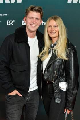 Lennart Betzgen and Celine Rüdebusch at the premiere of the documentary Der talentierte Mr F at the cinema in theKulturBrauerei Berlin, 23 09 2025 Foto:xM.xBehrensx xFuturexImagex mister_5931