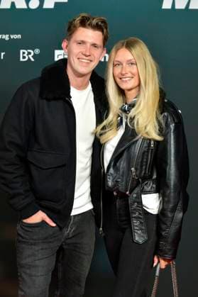Lennart Betzgen and Celine Rüdebusch at the premiere of the documentary Der talentierte Mr F at the cinema in theKulturBrauerei Berlin, 23 09 2025 Foto:xM.xBehrensx xFuturexImagex mister_5933