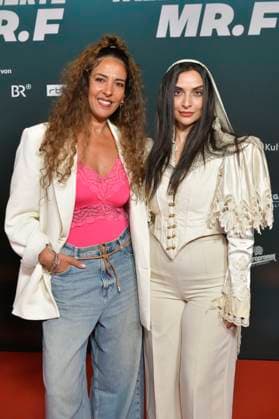 Meryem Moutaoukkil and Aylin Öcal at the premiere of the documentary film The Talented Mr F at the cinema in theKulturBrauerei Berlin, 23 09 2025 Foto:xM.xBehrensx xFuturexImagex mister_5945