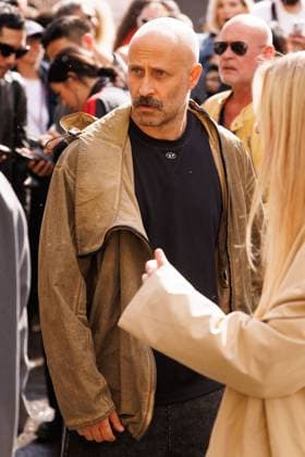 News - Diesel - Arrivals - Milan Fashion Week - Womenswear Spring Summer 2026 A guest is seen at the Diesel fashion show during Milan Fashion Week Women s Collection Spring Summer 2026. Milan (Italy), September 23rd, 2025. Photo: Cinzia Camela. Milan Circle Milano Italy Copyright: xCinziaxCamelax xLiveMediax LPN_2042768