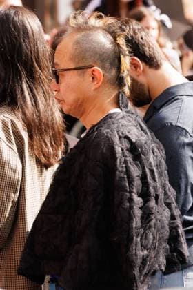 News - Diesel - Arrivals - Milan Fashion Week - Womenswear Spring Summer 2026 A guest is seen at the Diesel fashion show during Milan Fashion Week Women s Collection Spring Summer 2026. Milan (Italy), September 23rd, 2025. Photo: Cinzia Camela. Milan Circle Milano Italy Copyright: xCinziaxCamelax xLiveMediax LPN_2042769