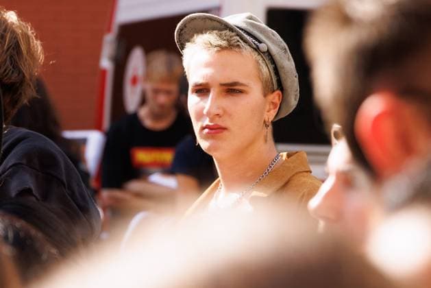 News - Diesel - Arrivals - Milan Fashion Week - Womenswear Spring Summer 2026 A guest is seen at the Diesel fashion show during Milan Fashion Week Women s Collection Spring Summer 2026. Milan (Italy), September 23rd, 2025. Photo: Cinzia Camela. Milan Circle Milano Italy Copyright: xCinziaxCamelax xLiveMediax LPN_2042842