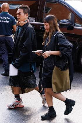 News - Diesel - Arrivals - Milan Fashion Week - Womenswear Spring Summer 2026 Guests are seen at the Diesel fashion show during Milan Fashion Week Women s Collection Spring Summer 2026. Milan (Italy), September 23rd, 2025. Photo: Cinzia Camela. Milan Circle Milano Italy Copyright: xCinziaxCamelax xLiveMediax LPN_2042845