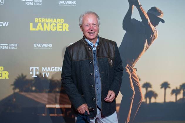 Tom BUHROW, former WDR director, red carpet, red carpet show, arrival, arrival, film premiere film premiere BERNHARD LANGER Der Ewige Champion on 23 09 2025 at the Cinedom cinema in Cologne,