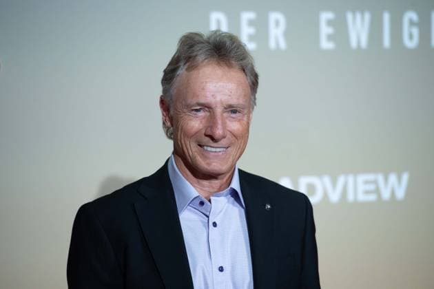 Bernhard LANGER, Golfprofi, Red Carpet, Red Carpet Show, Arrival, arrival, Filmpremiere Filmpremiere BERNHARD LANGER Der Ewige Champion am 23 09 2025 im Cinedom Kino in Koeln,