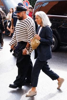 News - Diesel - Arrivals - Milan Fashion Week - Womenswear Spring Summer 2026 Ildo Damiano and a guest are seen at the Diesel fashion show during Milan Fashion Week Women s Collection Spring Summer 2026. Milan (Italy), September 23rd, 2025. Photo: Cinzia Camela. Milan Circle Milano Italy Copyright: xCinziaxCamelax xLiveMediax LPN_2042983