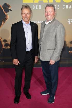Bernhard Langer and Erwin Langer at the premiere of the documentary Bernhard Langer Der ewige Champion at Cinedom Cologne, 23 09 2025 Foto:xR.xSchmiegeltx xFuturexImagex langer_5924