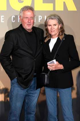 Ulrike Nasse Meyfarth with husband Roland Nasse at the premiere of the documentary Bernhard Langer Der ewige Champion at Cinedom Cologne, 23 09 2025 Foto:xR.xSchmiegeltx xFuturexImagex langer_5941