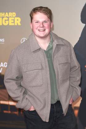 Julius Weckauf at the premiere of the documentary Bernhard Langer Der ewige Champion at Cinedom Cologne, 23 09 2025 Foto:xR.xSchmiegeltx xFuturexImagex langer_5963