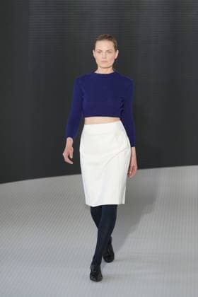 Milan, Milan Women s Fashion Week Spring Summer 2026 - Women s Fashion, Spring Summer 2026. - Jil Sander fashion show - catwalk in the photo: Model  Copyright: xRiccardoxGIordanox xipa-agency.netx xRiccardoxGiordano IPAx IPA_Agency_IPA65647799