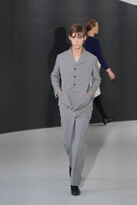 Milan, Milan Women s Fashion Week Spring Summer 2026 - Women s Fashion, Spring Summer 2026. - Jil Sander fashion show - catwalk in the photo: Model  Copyright: xRiccardoxGIordanox xipa-agency.netx xRiccardoxGiordano IPAx IPA_Agency_IPA65647814