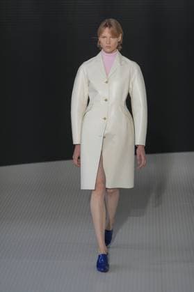 Milan, Milan Women s Fashion Week Spring Summer 2026 - Women s Fashion, Spring Summer 2026. - Jil Sander fashion show - catwalk in the photo: Model  Copyright: xRiccardoxGIordanox xipa-agency.netx xRiccardoxGiordano IPAx IPA_Agency_IPA65647923