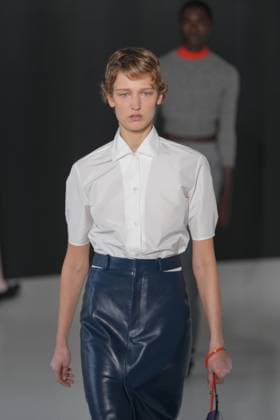 Milan, Milan Women s Fashion Week Spring Summer 2026 - Women s Fashion, Spring Summer 2026. - Jil Sander fashion show - catwalk in the photo: Model  Copyright: xRiccardoxGIordanox xipa-agency.netx xRiccardoxGiordano IPAx IPA_Agency_IPA65648051