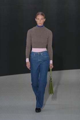 Milan, Milan Women s Fashion Week Spring Summer 2026 - Women s Fashion, Spring Summer 2026. - Jil Sander fashion show - catwalk in the photo: Model  Copyright: xRiccardoxGIordanox xipa-agency.netx xRiccardoxGiordano IPAx IPA_Agency_IPA65648056