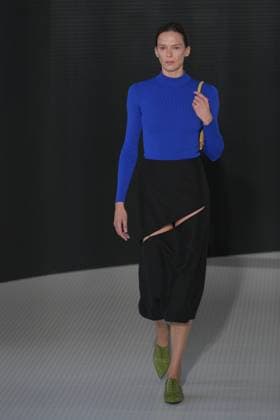 Milan, Milan Women s Fashion Week Spring Summer 2026 - Women s Fashion, Spring Summer 2026. - Jil Sander fashion show - catwalk in the photo: Model  Copyright: xRiccardoxGIordanox xipa-agency.netx xRiccardoxGiordano IPAx IPA_Agency_IPA65648082