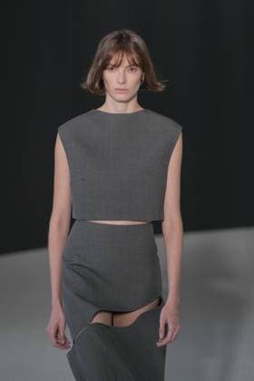 Milan, Milan Women s Fashion Week Spring Summer 2026 - Women s Fashion, Spring Summer 2026. - Jil Sander fashion show - catwalk in the photo: Model  Copyright: xRiccardoxGIordanox xipa-agency.netx xRiccardoxGiordano IPAx IPA_Agency_IPA65648099