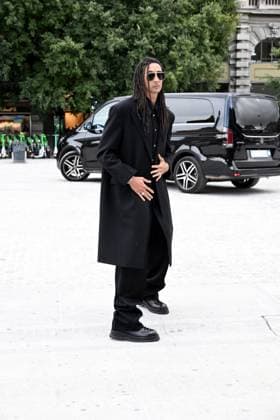 Milan, Italy: Milan, Jil Sander - Arrival of Guests - Milan Fashion Week - Womenswear Spring Summer 2026 In the photo Ghali Milan Italy  - ZUMAp169 20250924_zea_p169_085 Copyright: xSimonexComix