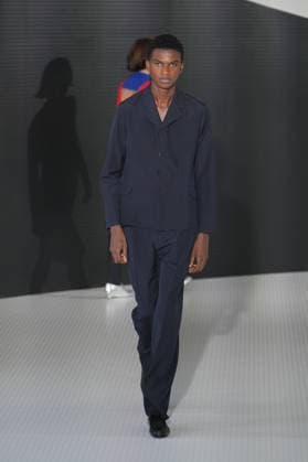 MFW - Jil Sander Runway Model at the Jil Sander fashion show during the Milan Womenswear Spring Summer 2026 on September 24, 2025 in Milan, Italy. Photo by Riccardo Giordano IPA ABACAPRESS.COM Milan Italy  Copyright: xGiordanoxRiccardo IPA ABACAx