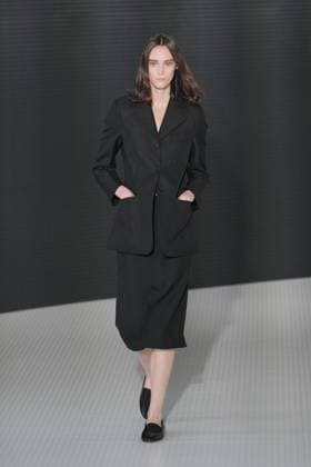 MFW - Jil Sander Runway Model at the Jil Sander fashion show during the Milan Womenswear Spring Summer 2026 on September 24, 2025 in Milan, Italy. Photo by Riccardo Giordano IPA ABACAPRESS.COM Milan Italy  Copyright: xGiordanoxRiccardo IPA ABACAx