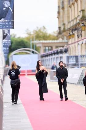 73rd San Sebastian International Film Festival: The Voice of Hind Rajab Red Carpet Motaz Malhees, Saja Kilani attended The Voice of Hind Rajab Red Carpet during 73rd San Sebastian International Film Festival at Victoria Eugenia Theatre on September 24, 2025 in Donostia San Sebastian, Spain Photo by IMAGO MPG Donostia San Sebastian Victoria Eugenia Theatre Euskadi Spain  Copyright: xMPGx