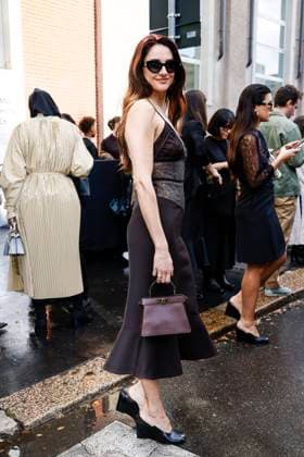 MFW Fendi Arrivals MP Shailene Woodley arrives to Fendi fashion show during Milan s Fashion Week Womenswear Spring Summer 2026, on September 24, 2025 in Milan (Italy), Italy. Photo by Marco Piovanotto Abacapress.com  Copyright: xPiovanottoxMarco ABACAx