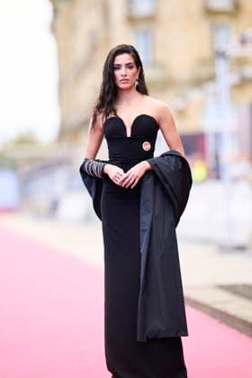 73rd San Sebastian International Film Festival: The Voice of Hind Rajab Red Carpet Saja Kilani attended The Voice of Hind Rajab Red Carpet during 73rd San Sebastian International Film Festival at Victoria Eugenia Theatre on September 24, 2025 in Donostia San Sebastian, Spain Photo by IMAGO MPG Donostia San Sebastian Victoria Eugenia Theatre Euskadi Spain  Copyright: xMPGx