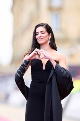 73rd San Sebastian International Film Festival: The Voice of Hind Rajab Red Carpet Saja Kilani attended The Voice of Hind Rajab Red Carpet during 73rd San Sebastian International Film Festival at Victoria Eugenia Theatre on September 24, 2025 in Donostia San Sebastian, Spain Photo by IMAGO MPG Donostia San Sebastian Victoria Eugenia Theatre Euskadi Spain  Copyright: xMPGx