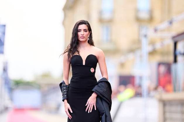 73rd San Sebastian International Film Festival: The Voice of Hind Rajab Red Carpet Saja Kilani attended The Voice of Hind Rajab Red Carpet during 73rd San Sebastian International Film Festival at Victoria Eugenia Theatre on September 24, 2025 in Donostia San Sebastian, Spain Photo by IMAGO MPG Donostia San Sebastian Victoria Eugenia Theatre Euskadi Spain  Copyright: xMPGx