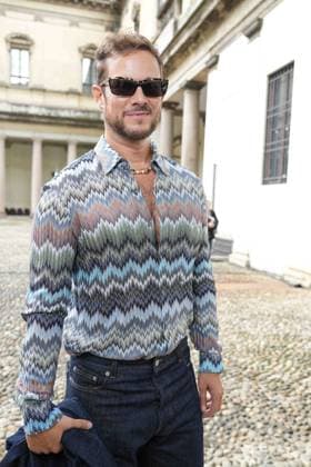 Milan, Milan Women s Fashion Week Spring Summer 2026 - Women s Fashion, Spring Summer 2026. - Missoni fashion show - arrivals in the photo: Paolo Stella  Copyright: xRiccardoxGIordanox xipa-agency.netx xRiccardoxGiordano IPAx IPA_Agency_IPA65683518