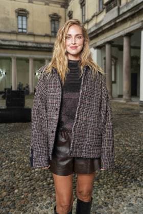Milan, Milan Women s Fashion Week Spring Summer 2026 - Women s Fashion, Spring Summer 2026. - Missoni fashion show - arrivals in the photo: Chiara Ferragni  Copyright: xRiccardoxGIordanox xipa-agency.netx xRiccardoxGiordano IPAx IPA_Agency_IPA65683814