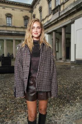 Milan, Milan Women s Fashion Week Spring Summer 2026 - Women s Fashion, Spring Summer 2026. - Missoni fashion show - arrivals in the photo: Chiara Ferragni  Copyright: xRiccardoxGIordanox xipa-agency.netx xRiccardoxGiordano IPAx IPA_Agency_IPA65683818