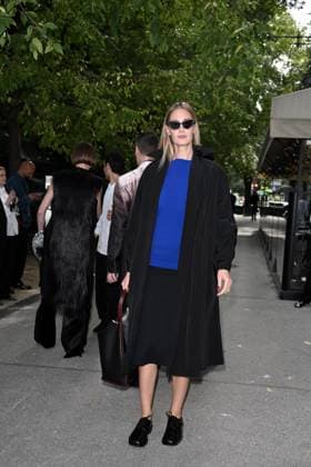 Milan, Jil Sander - Arrival of Guests - Milan Fashion Week - Womenswear Spring Summer 2026. In the photo: Eva Riccobono  Copyright: xSimonexComix xipa-agency.netx xSimonexComix IPA_Agency_IPA65649674