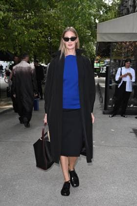 Milan, Jil Sander - Arrival of Guests - Milan Fashion Week - Womenswear Spring Summer 2026. In the photo: Eva Riccobono  Copyright: xSimonexComix xipa-agency.netx xSimonexComix IPA_Agency_IPA65649688