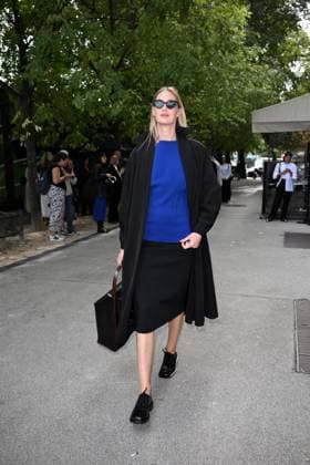 Milan, Jil Sander - Arrival of Guests - Milan Fashion Week - Womenswear Spring Summer 2026. In the photo: Eva Riccobono  Copyright: xSimonexComix xipa-agency.netx xSimonexComix IPA_Agency_IPA65649713