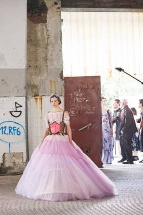 News - Antonio Marras - Runway and celebrities- Milan Fashion Week - Womenswear Spring Summer 2026 A model walks the runway at the Antonio Marras fashion show during the Milan Womenswear Spring Summer 2026 on September 24, 2025 in Milan, Italy. Photo: Cinzia Camela. Milano Viale Molise, 68 Italy Copyright: xCinziaxCamelax xLiveMediax LPN_2044447