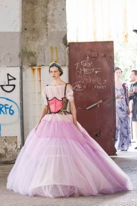 News - Antonio Marras - Runway and celebrities- Milan Fashion Week - Womenswear Spring Summer 2026 A model walks the runway at the Antonio Marras fashion show during the Milan Womenswear Spring Summer 2026 on September 24, 2025 in Milan, Italy. Photo: Cinzia Camela. Milano Viale Molise, 68 Italy Copyright: xCinziaxCamelax xLiveMediax LPN_2044448