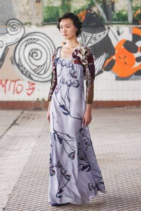 News - Antonio Marras - Runway and celebrities- Milan Fashion Week - Womenswear Spring Summer 2026 A model walks the runway at the Antonio Marras fashion show during the Milan Womenswear Spring Summer 2026 on September 24, 2025 in Milan, Italy. Photo: Cinzia Camela. Milano Viale Molise, 68 Italy Copyright: xCinziaxCamelax xLiveMediax LPN_2044459
