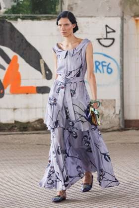 News - Antonio Marras - Runway and celebrities- Milan Fashion Week - Womenswear Spring Summer 2026 A model walks the runway at the Antonio Marras fashion show during the Milan Womenswear Spring Summer 2026 on September 24, 2025 in Milan, Italy. Photo: Cinzia Camela. Milano Viale Molise, 68 Italy Copyright: xCinziaxCamelax xLiveMediax LPN_2044480