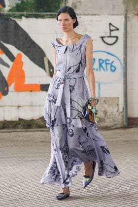 News - Antonio Marras - Runway and celebrities- Milan Fashion Week - Womenswear Spring Summer 2026 A model walks the runway at the Antonio Marras fashion show during the Milan Womenswear Spring Summer 2026 on September 24, 2025 in Milan, Italy. Photo: Cinzia Camela. Milano Viale Molise, 68 Italy Copyright: xCinziaxCamelax xLiveMediax LPN_2044481