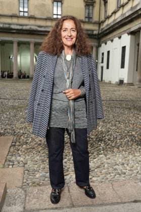Milan, Milan Women s Fashion Week Spring Summer 2026 - Women s Fashion, Spring Summer 2026. - Missoni fashion show - arrivals in the photo: Angela Missoni  Copyright: xRiccardoxGIordanox xipa-agency.netx xRiccardoxGiordano IPAx IPA_Agency_IPA65683665