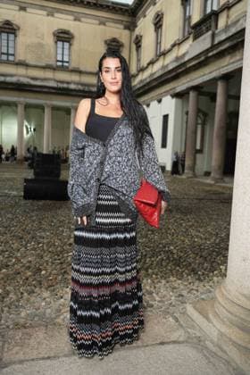 Milan, Milan Women s Fashion Week Spring Summer 2026 - Women s Fashion, Spring Summer 2026. - Missoni fashion show - arrivals in the photo: Valentina Vignali  Copyright: xRiccardoxGIordanox xipa-agency.netx xRiccardoxGiordano IPAx IPA_Agency_IPA65683898