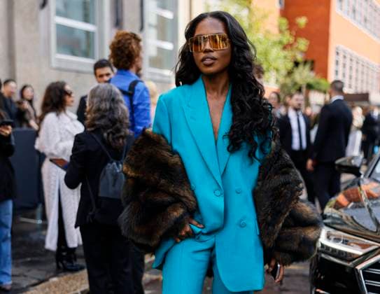 Bilder des Jahres 2025, Entertainment 09 September MFW Fendi Arrivals MP Ryan Destiny arrives to Fendi fashion show during Milan s Fashion Week Womenswear Spring Summer 2026, on September 24, 2025 in Milan (Italy), Italy. Photo by Marco Piovanotto Abacapress.com Milan Italy  Copyright: xPiovanottoxMarco ABACAx
