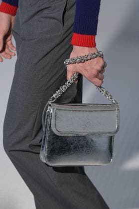 Milan, Italy: Milan, Milan Women s Fashion Week Spring Summer 2026 - Women s Fashion, Spring Summer 2026. - Jil Sander fashion show - catwalk in the photo: Bag Detail Milan Italy  - ZUMAp169 20250924_zea_p169_802 Copyright: xRiccardoxGIordanox