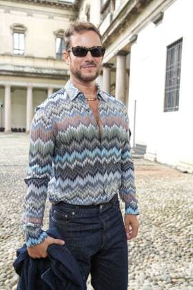 Milan, Italy: Milan, Milan Women s Fashion Week Spring Summer 2026 - Women s Fashion, Spring Summer 2026. - Missoni fashion show - arrivals in the photo: Paolo Stella Milan Italy  - ZUMAp169 20250924_zea_p169_817 Copyright: xRiccardoxGIordanox