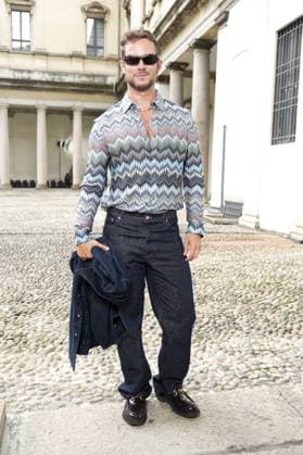 Milan, Italy: Milan, Milan Women s Fashion Week Spring Summer 2026 - Women s Fashion, Spring Summer 2026. - Missoni fashion show - arrivals in the photo: Paolo Stella Milan Italy  - ZUMAp169 20250924_zea_p169_818 Copyright: xRiccardoxGIordanox