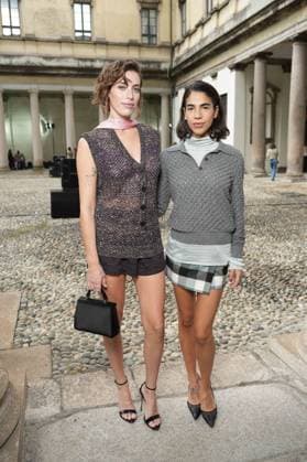 Milan, Milan Women s Fashion Week Spring Summer 2026 - Women s Fashion, Spring Summer 2026. - Missoni fashion show - arrivals in the photo: guest  Copyright: xRiccardoxGIordanox xipa-agency.netx xRiccardoxGiordano IPAx IPA_Agency_IPA65683634
