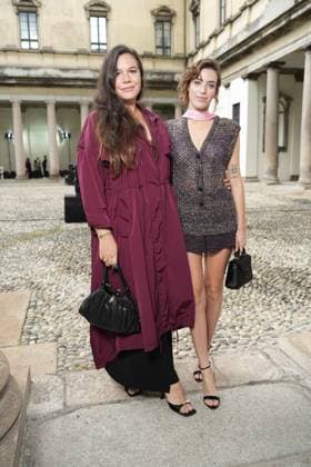 Milan, Italy: Milan, Milan Women s Fashion Week Spring Summer 2026 - Women s Fashion, Spring Summer 2026. - Missoni fashion show - arrivals in the photo: guest Milan Italy  - ZUMAp169 20250924_zea_p169_1006 Copyright: xRiccardoxGIordanox