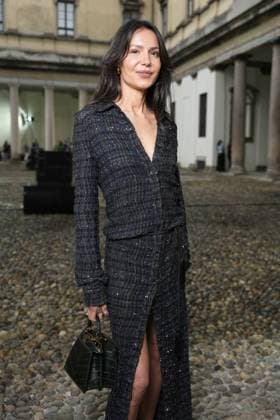 Milan, Italy: Milan, Milan Women s Fashion Week Spring Summer 2026 - Women s Fashion, Spring Summer 2026. - Missoni fashion show - arrivals in the photo: guest Milan Italy  - ZUMAp169 20250924_zea_p169_1023 Copyright: xRiccardoxGIordanox